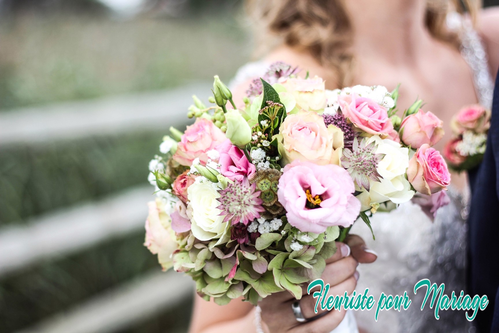 Bouquet de mariage champêtre CANNES