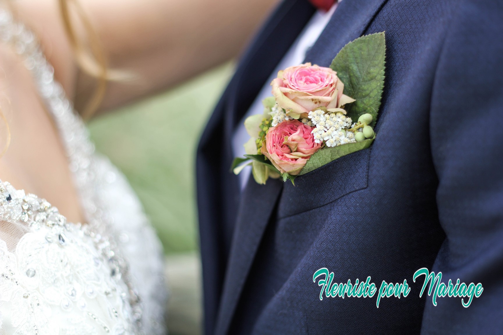 BOUTONNIÈRE - Fleuriste pour Mariage