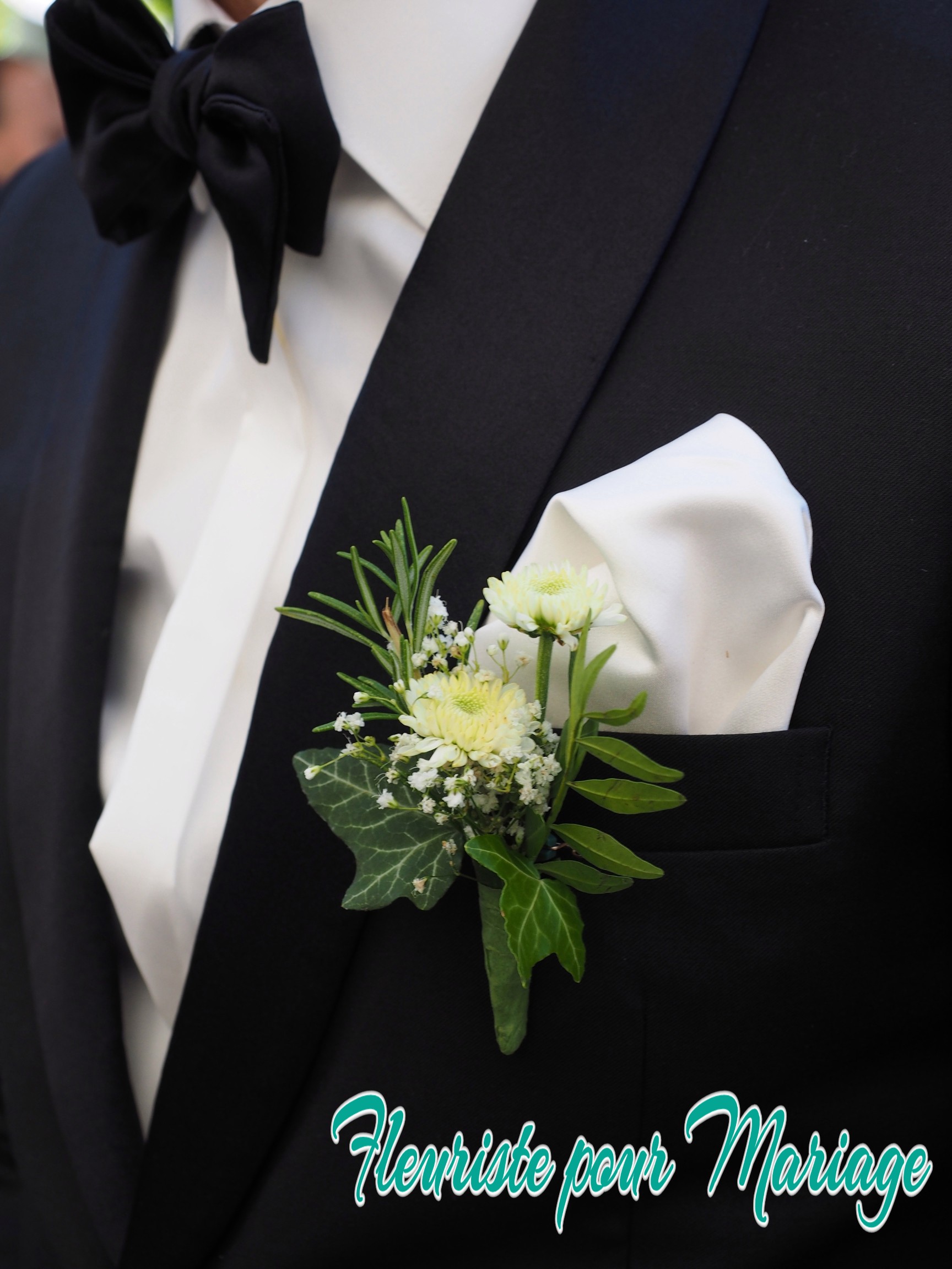 BOUTONNIÈRE - Fleuriste pour Mariage