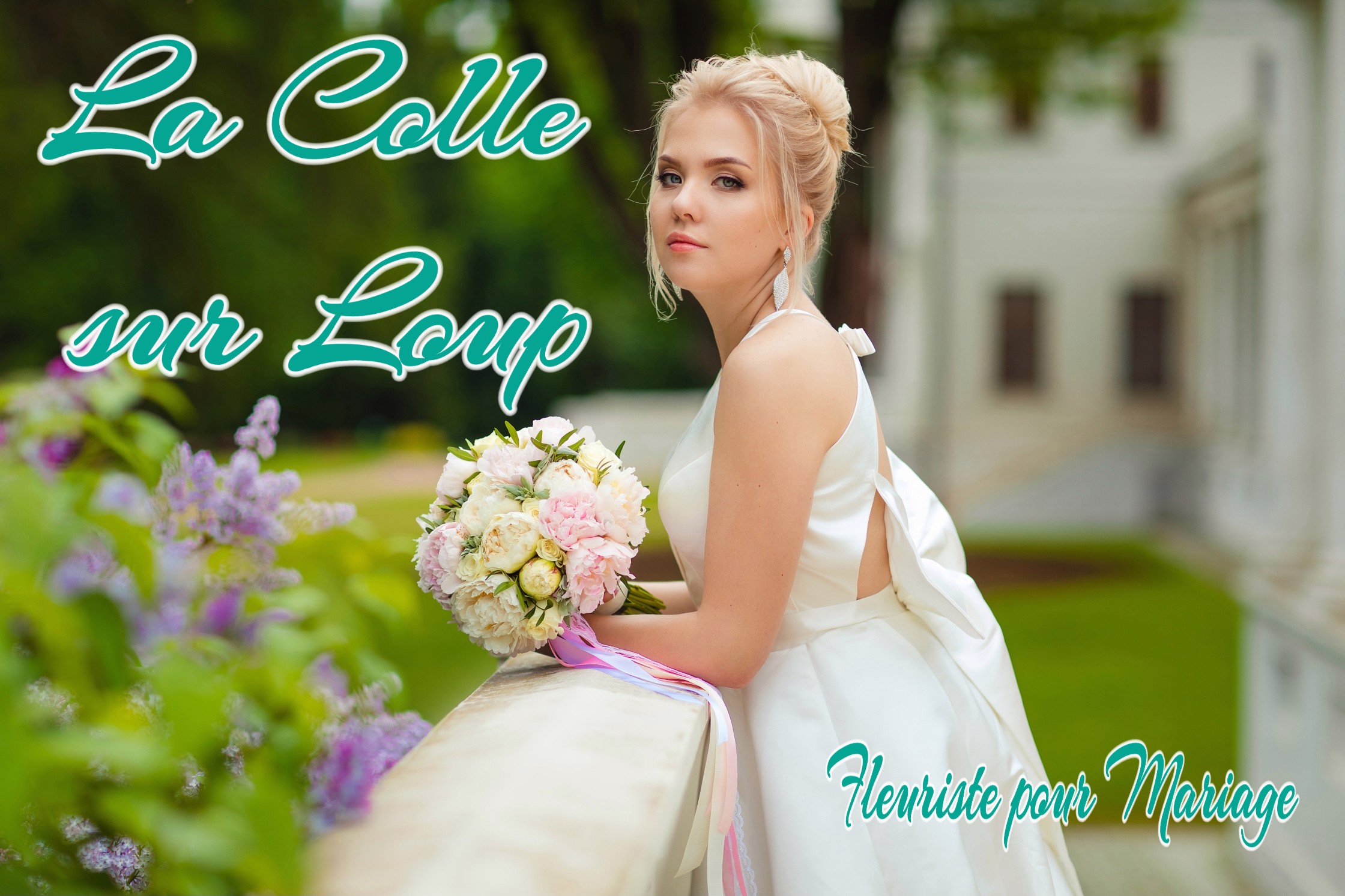 FLEURISTE MARIAGE LA COLLE SUR LOUP - fleurs mariage LA COLLE SUR LOUP - WEDDING PLANNER LA COLLE SUR LOUP - TRAITEUR LA COLLE SUR LOUP